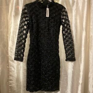 CBR Lace lined fitted dress
